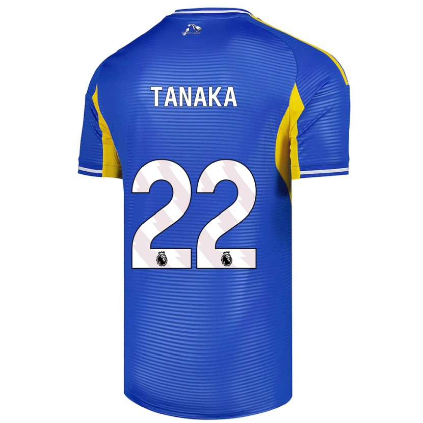 Danxen Herren Ao Tanaka #22 Blau Gelb Auswärtstrikot Trikot 2025/26 T-Shirt