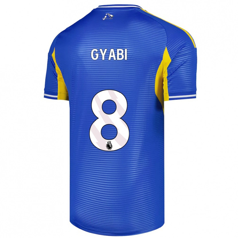 Danxen Herren Darko Gyabi #8 Blau Gelb Auswärtstrikot Trikot 2025/26 T-Shirt