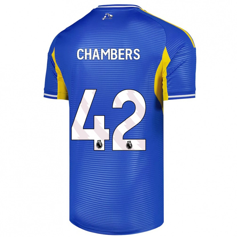 Danxen Herren Sam Chambers #42 Blau Gelb Auswärtstrikot Trikot 2025/26 T-Shirt