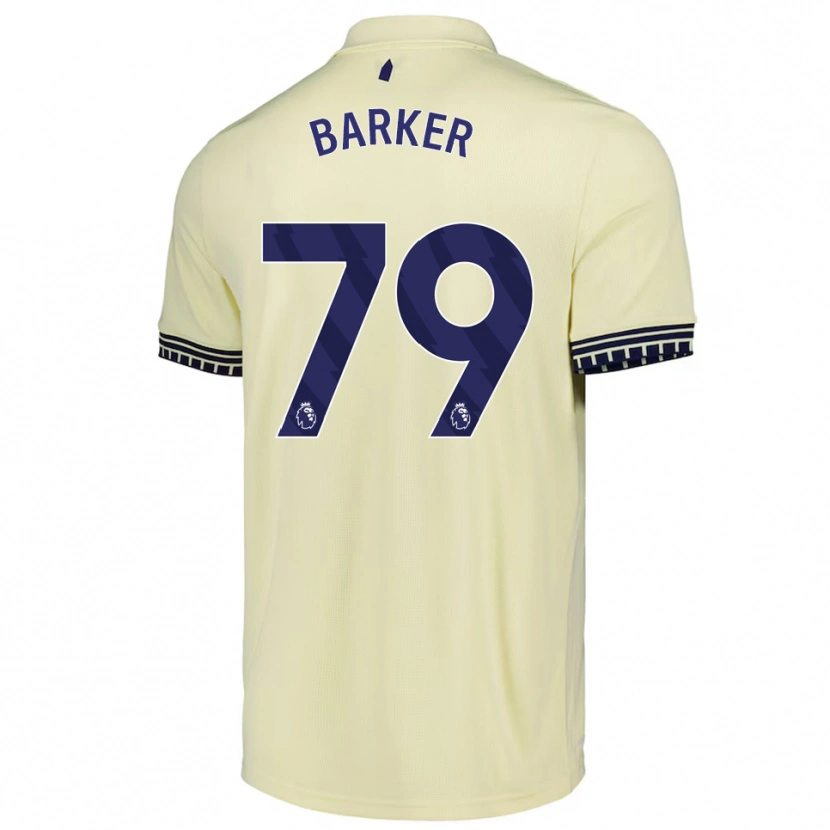 Danxen Herren Owen Barker #79 Creme Weiß Schwarz Auswärtstrikot Trikot 2025/26 T-Shirt
