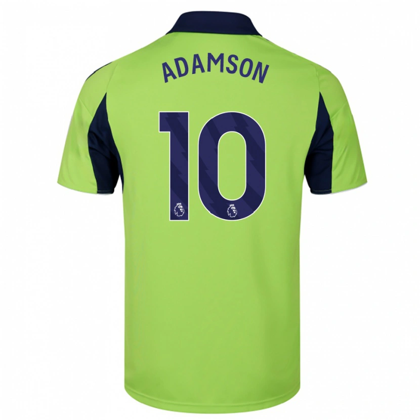 Danxen Herren Sasha Adamson #10 Grün Marineblau Weiß Auswärtstrikot Trikot 2025/26 T-Shirt