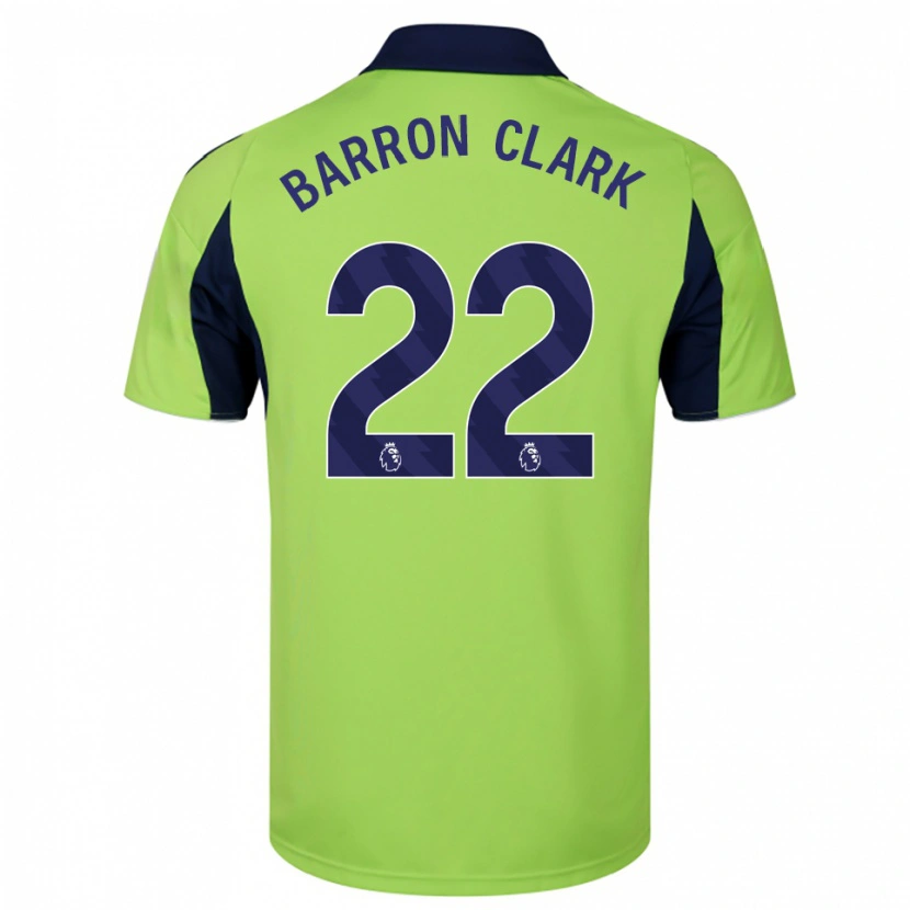 Danxen Herren Betty Barron-Clark #22 Grün Marineblau Weiß Auswärtstrikot Trikot 2025/26 T-Shirt