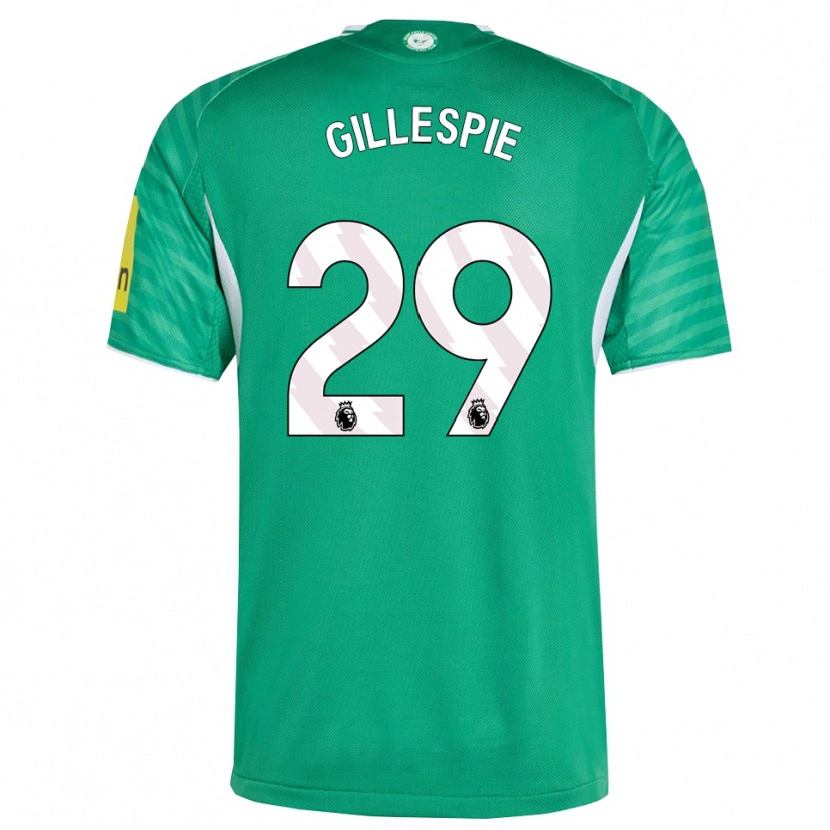 Danxen Herren Mark Gillespie #29 Grün Weiß Auswärtstrikot Trikot 2025/26 T-Shirt