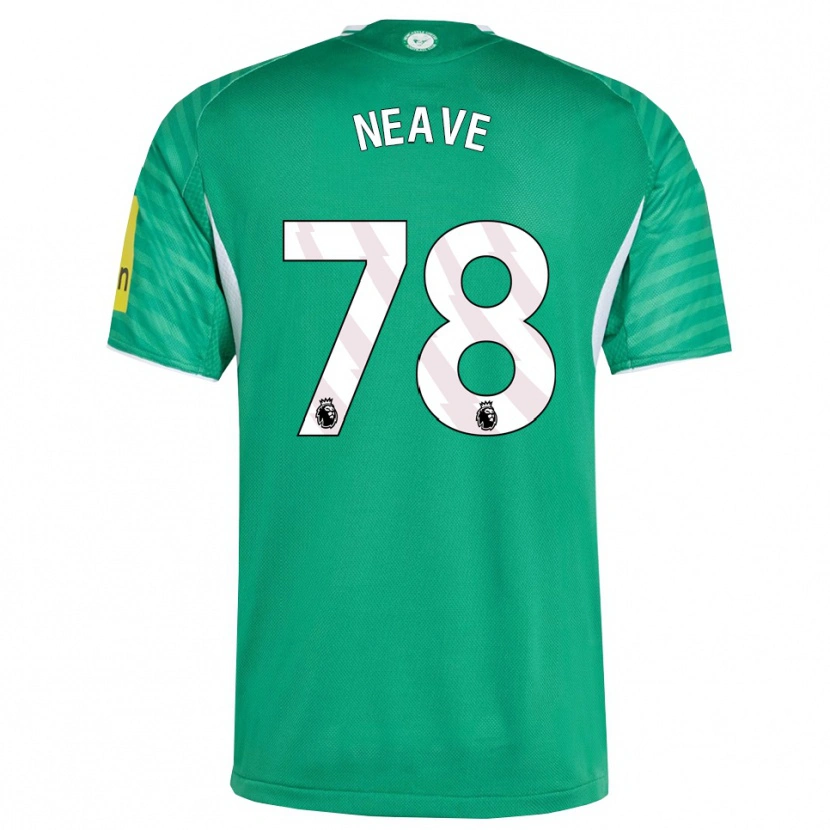 Danxen Herren Sean Neave #78 Grün Weiß Auswärtstrikot Trikot 2025/26 T-Shirt