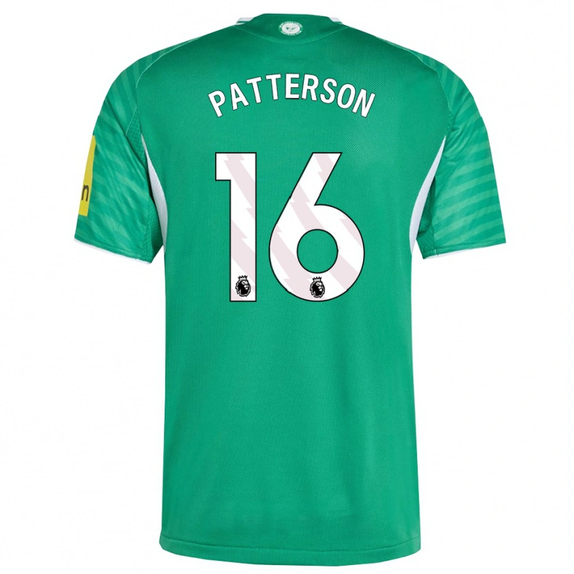 Danxen Herren Jack Patterson #16 Grün Weiß Auswärtstrikot Trikot 2025/26 T-Shirt