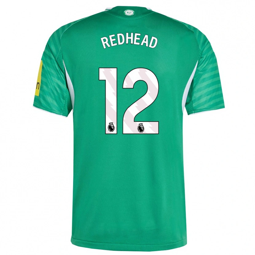 Danxen Herren Cara Milne-Redhead #12 Grün Weiß Auswärtstrikot Trikot 2025/26 T-Shirt