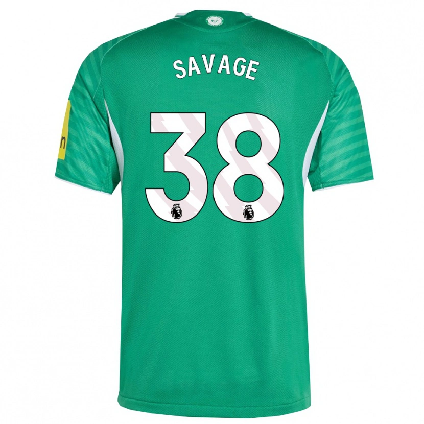 Danxen Herren Remi Savage #38 Grün Weiß Auswärtstrikot Trikot 2025/26 T-Shirt