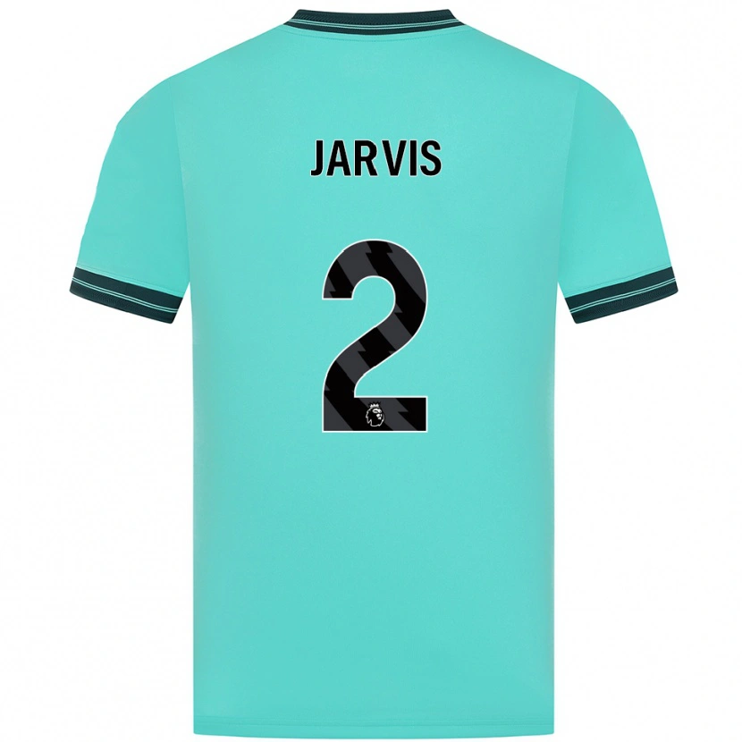 Danxen Herren Ryan Jarvis #2 Himmelblau Grün Auswärtstrikot Trikot 2025/26 T-Shirt
