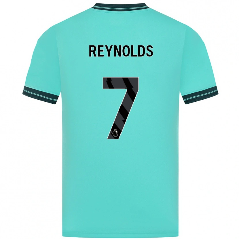 Danxen Herren Fabian Reynolds #7 Himmelblau Grün Auswärtstrikot Trikot 2025/26 T-Shirt