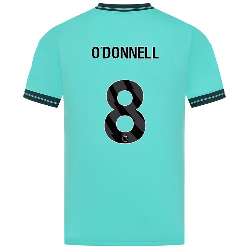 Danxen Herren Luke O'donnell #8 Himmelblau Grün Auswärtstrikot Trikot 2025/26 T-Shirt