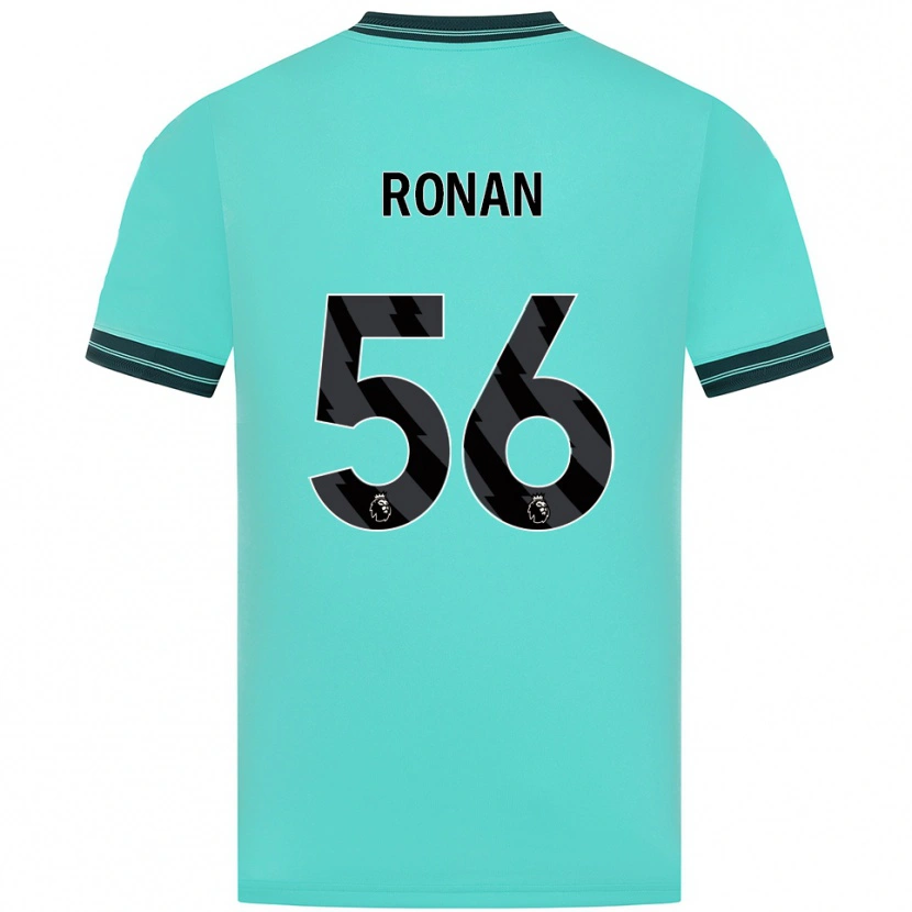 Danxen Herren Connor Ronan #56 Himmelblau Grün Auswärtstrikot Trikot 2025/26 T-Shirt