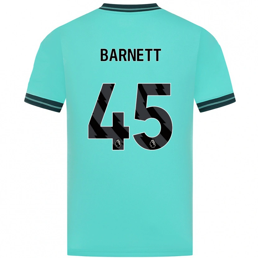Danxen Herren Ty Barnett #45 Himmelblau Grün Auswärtstrikot Trikot 2025/26 T-Shirt