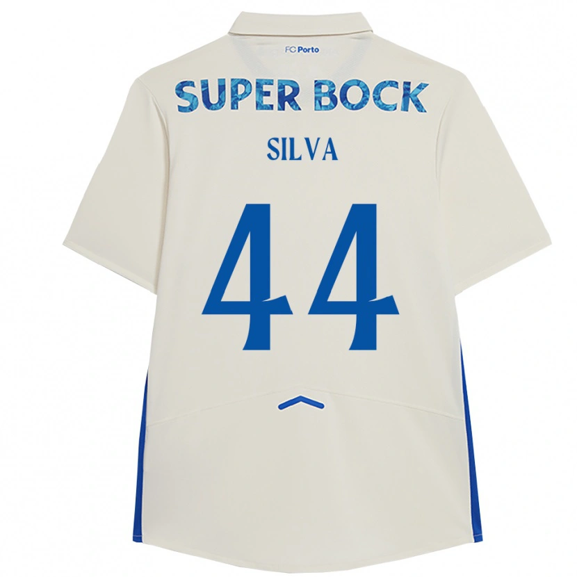 Danxen Herren Felipe Silva #44 Weiß Blau Ausweichtrikot Trikot 2025/26 T-Shirt