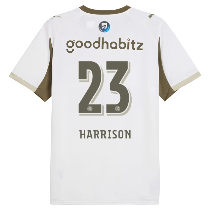 Danxen Herren Amy Harrison #23 Weiß Grau Ausweichtrikot Trikot 2025/26 T-Shirt