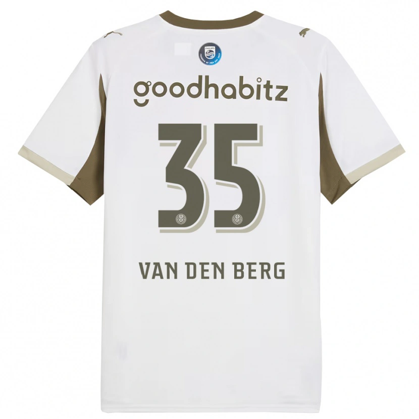 Danxen Herren Joel Van Den Berg #35 Weiß Grau Ausweichtrikot Trikot 2025/26 T-Shirt