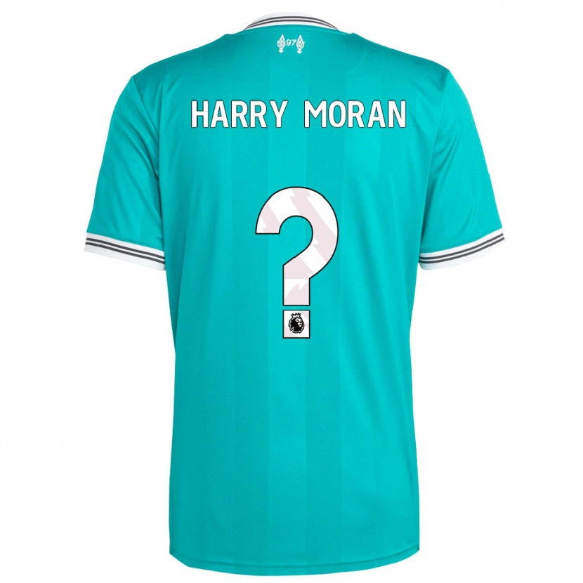 Danxen Herren Harry Moran #0 Grün Weiß Ausweichtrikot Trikot 2025/26 T-Shirt