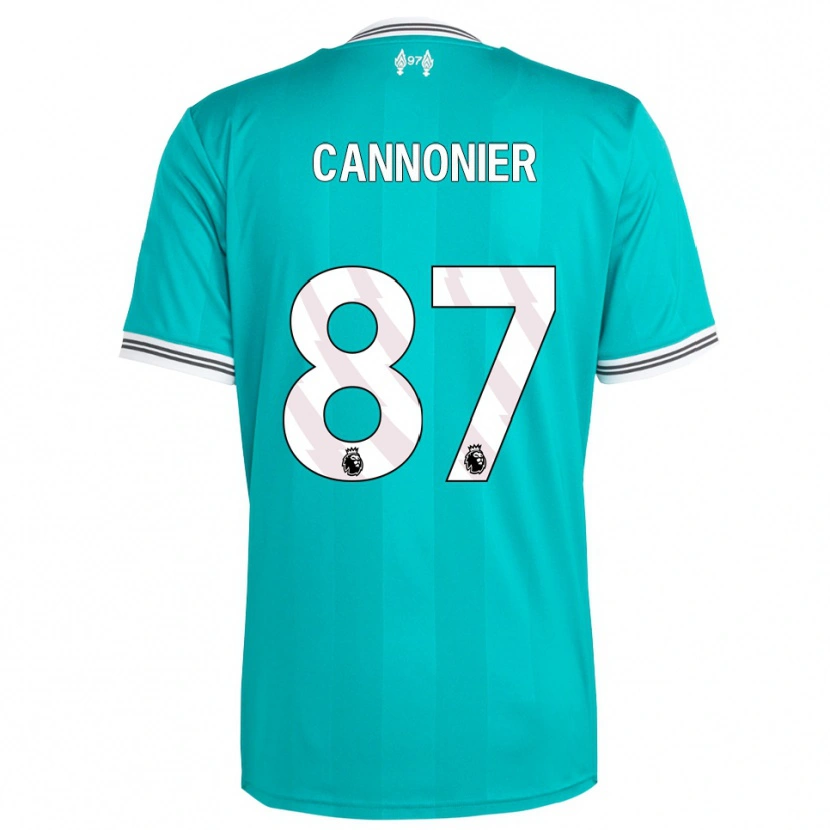Danxen Herren Oakley Cannonier #87 Grün Weiß Ausweichtrikot Trikot 2025/26 T-Shirt