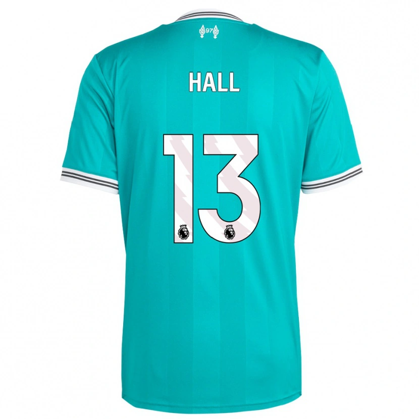 Danxen Herren Bailey Hall #13 Grün Weiß Ausweichtrikot Trikot 2025/26 T-Shirt