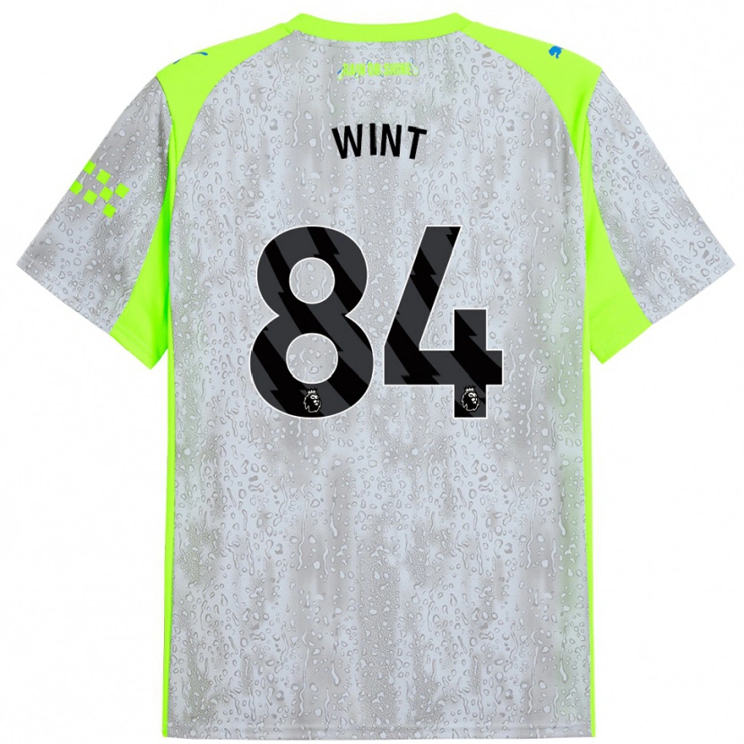 Danxen Herren Jack Wint #84 Grau Gelb Ausweichtrikot Trikot 2025/26 T-Shirt