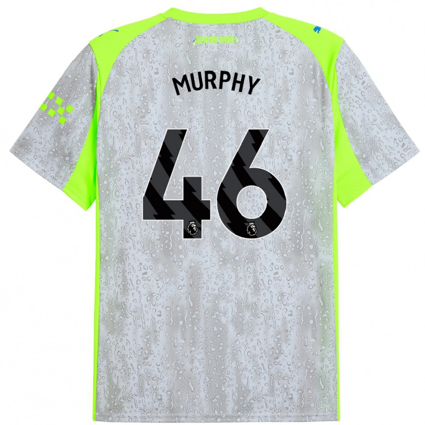 Danxen Herren Lily Murphy #46 Grau Gelb Ausweichtrikot Trikot 2025/26 T-Shirt