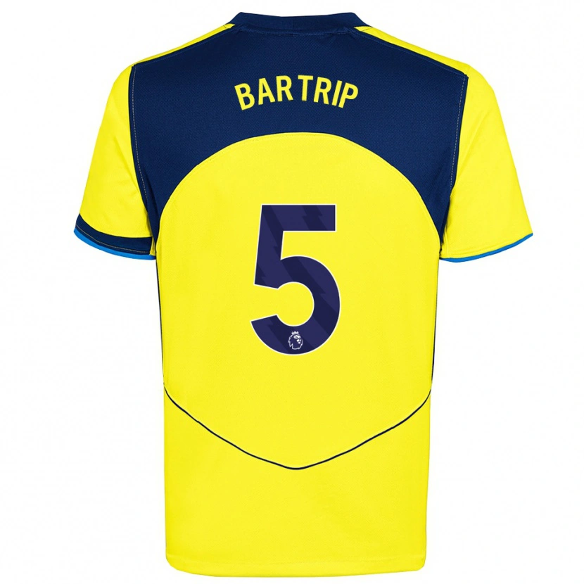 Danxen Herren Molly Bartrip #5 Gelb Marineblau Ausweichtrikot Trikot 2025/26 T-Shirt