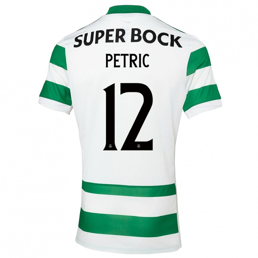 Danxen Damen Luka Petric #12 Grün Weiß Heimtrikot Trikot 2025/26 T-Shirt