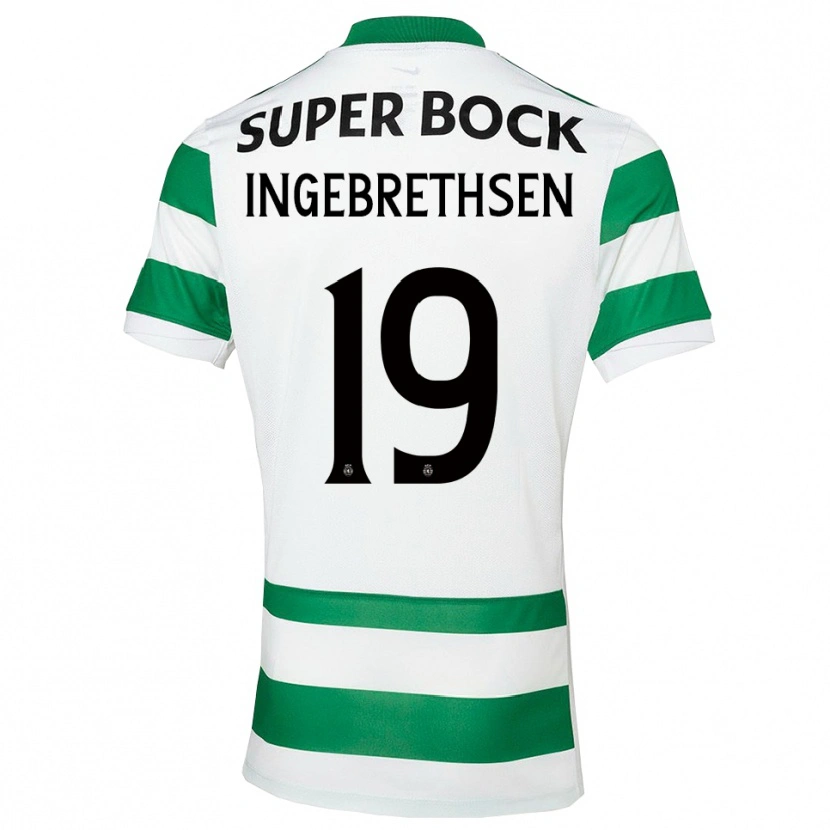 Danxen Damen Erik Ingebrethsen #19 Grün Weiß Heimtrikot Trikot 2025/26 T-Shirt