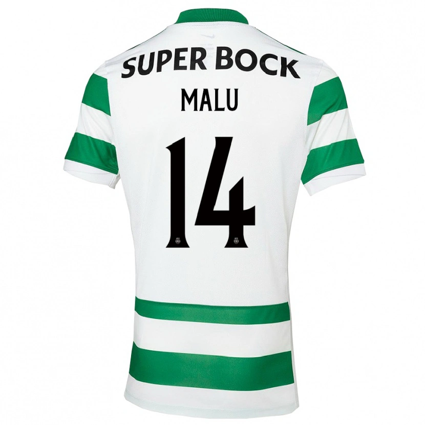 Danxen Damen Malam Malu #14 Grün Weiß Heimtrikot Trikot 2025/26 T-Shirt