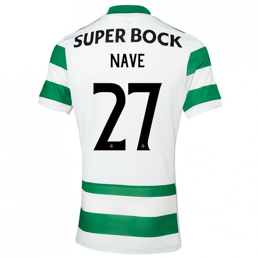 Danxen Damen Matilde Nave #27 Grün Weiß Heimtrikot Trikot 2025/26 T-Shirt