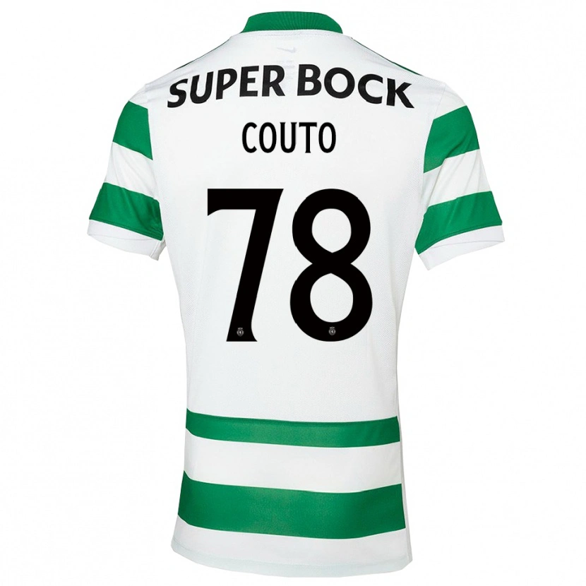 Danxen Damen Mauro Couto #78 Grün Weiß Heimtrikot Trikot 2025/26 T-Shirt