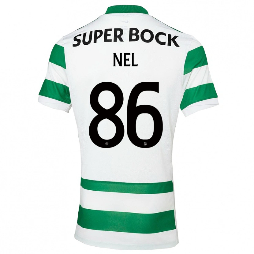 Danxen Damen Rafael Nel #86 Grün Weiß Heimtrikot Trikot 2025/26 T-Shirt