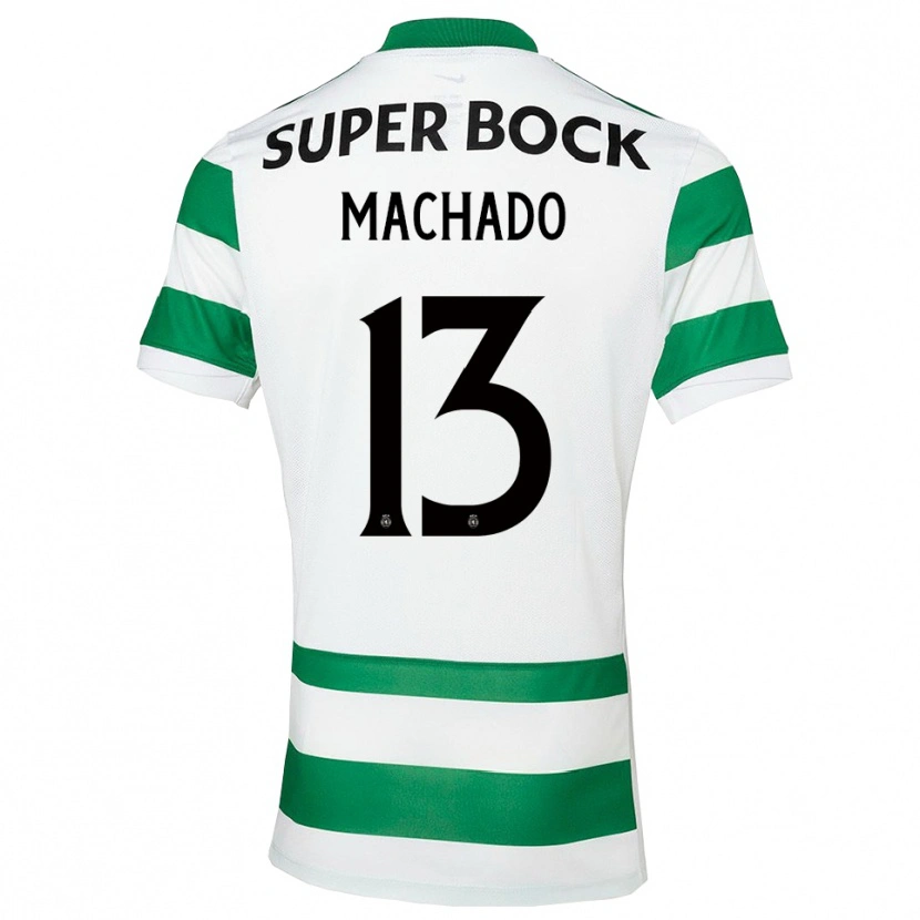 Danxen Damen Francisco Machado #13 Grün Weiß Heimtrikot Trikot 2025/26 T-Shirt