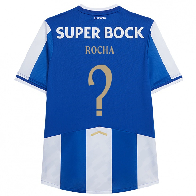 Danxen Damen Miguel Rocha #0 Blau Weiß Heimtrikot Trikot 2025/26 T-Shirt
