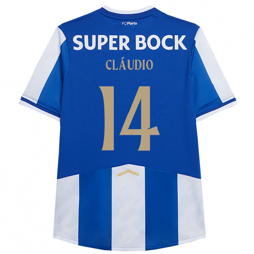 Danxen Damen Cláudio Ramos #14 Blau Weiß Heimtrikot Trikot 2025/26 T-Shirt