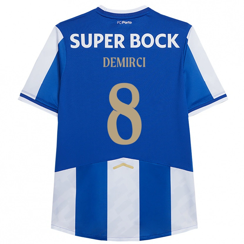 Danxen Damen Rayan Demirci #8 Blau Weiß Heimtrikot Trikot 2025/26 T-Shirt