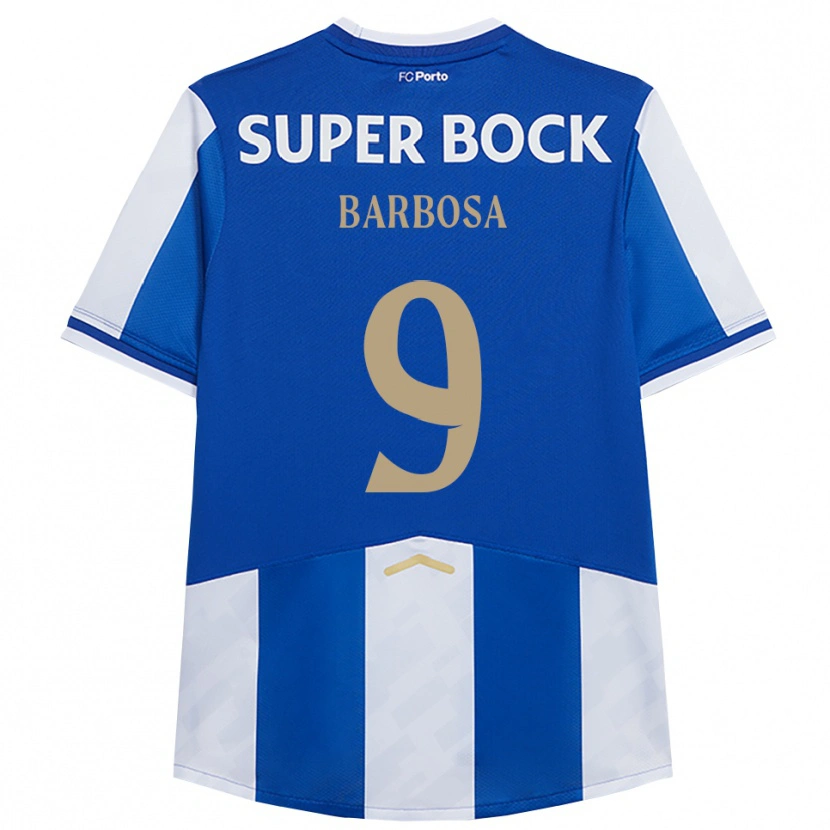 Danxen Damen Rodrigo Barbosa #9 Blau Weiß Heimtrikot Trikot 2025/26 T-Shirt
