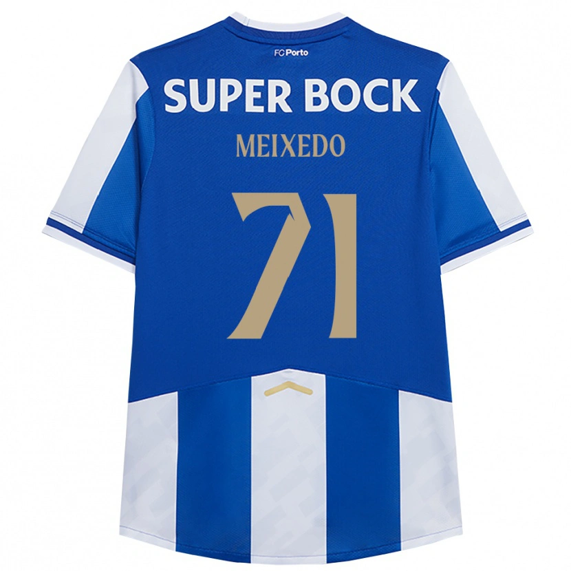 Danxen Damen Francisco Meixedo #71 Blau Weiß Heimtrikot Trikot 2025/26 T-Shirt