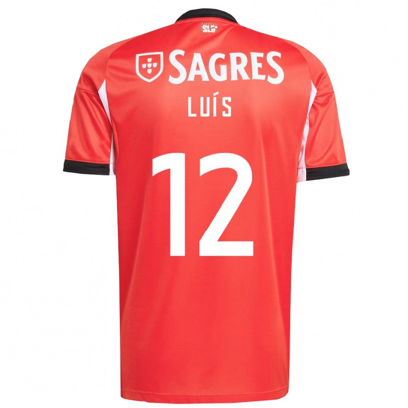 Danxen Damen António Luís #12 Rot Weiß Heimtrikot Trikot 2025/26 T-Shirt