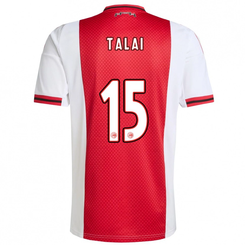 Danxen Damen Imran Talai #15 Rot Weiß Heimtrikot Trikot 2025/26 T-Shirt
