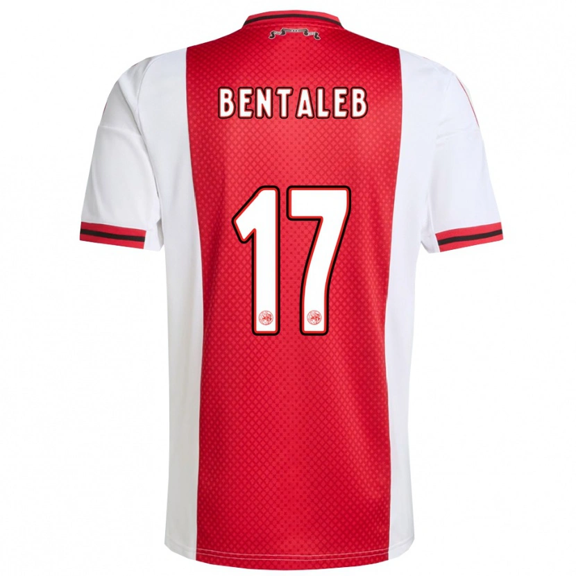 Danxen Damen Marouane Bentaleb #17 Rot Weiß Heimtrikot Trikot 2025/26 T-Shirt