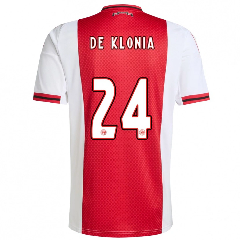 Danxen Damen Daliyah De Klonia #24 Rot Weiß Heimtrikot Trikot 2025/26 T-Shirt