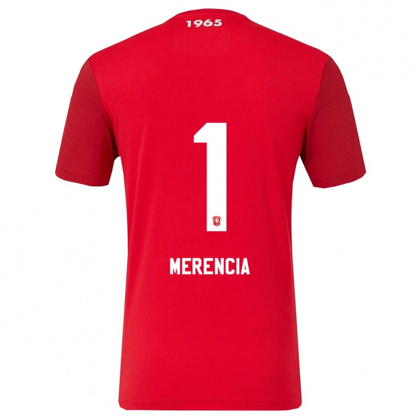 Danxen Damen Leandro Merencia #1 Rot Weiß Heimtrikot Trikot 2025/26 T-Shirt