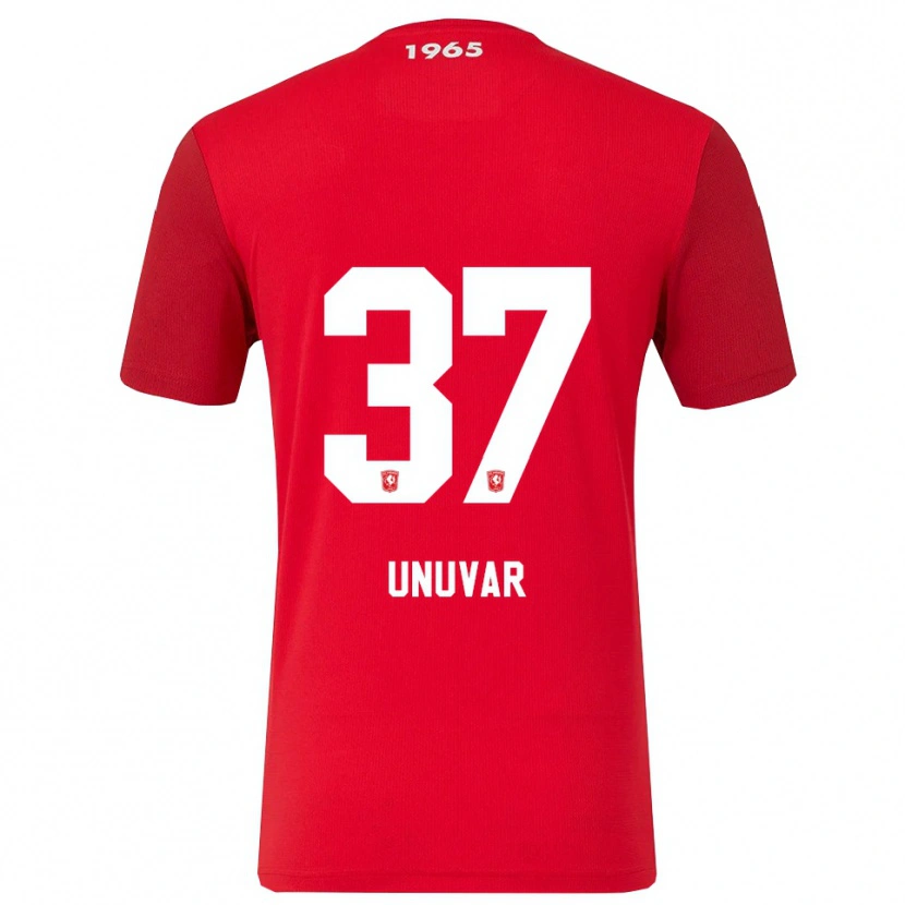 Danxen Damen Naci Ünüvar #37 Rot Weiß Heimtrikot Trikot 2025/26 T-Shirt