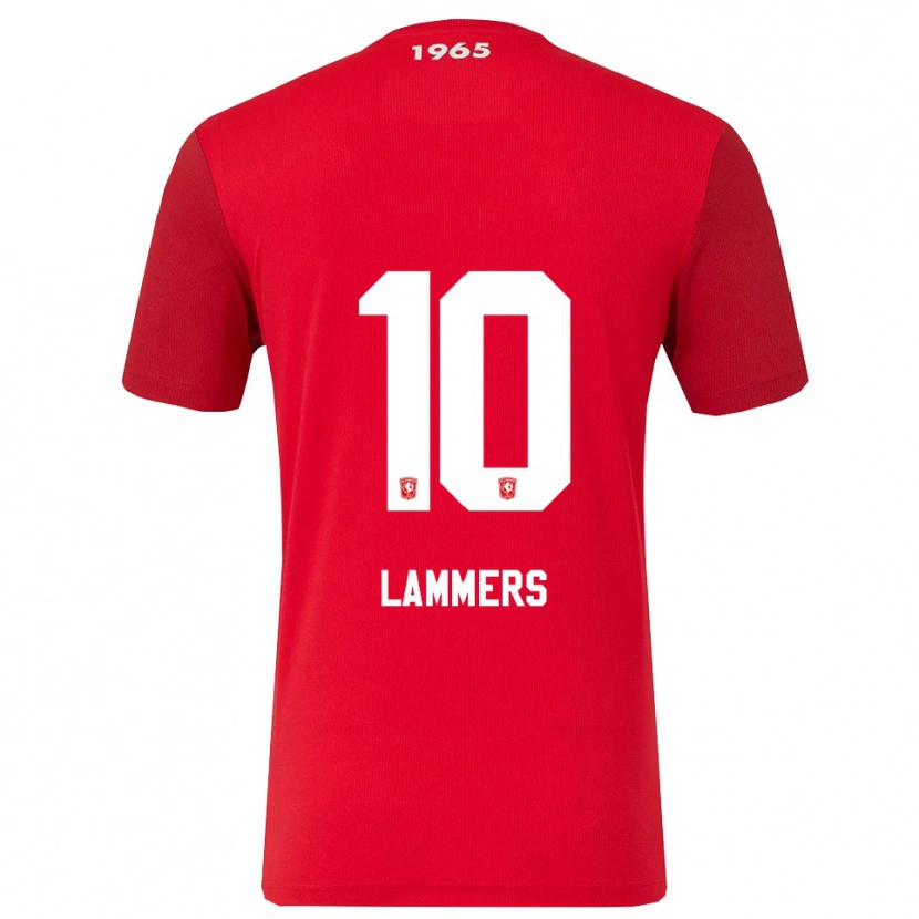 Danxen Damen Sam Lammers #10 Rot Weiß Heimtrikot Trikot 2025/26 T-Shirt