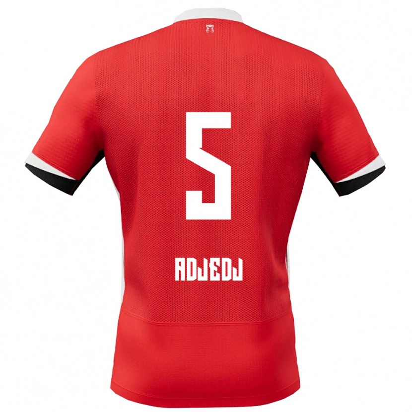 Danxen Damen Eliav Adjedj #5 Rot Weiß Heimtrikot Trikot 2025/26 T-Shirt