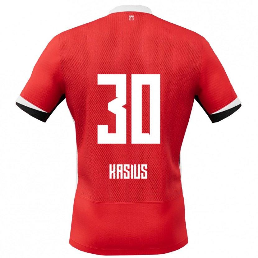 Danxen Damen Denso Kasius #30 Rot Weiß Heimtrikot Trikot 2025/26 T-Shirt