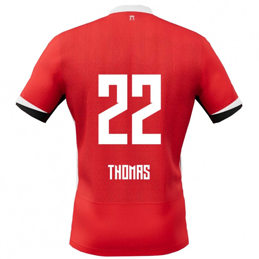 Danxen Damen Kealyn Thomas #22 Rot Weiß Heimtrikot Trikot 2025/26 T-Shirt