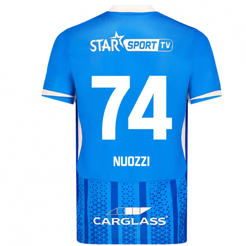 Danxen Damen Cédric Nuozzi #74 Blau Weiß Heimtrikot Trikot 2025/26 T-Shirt