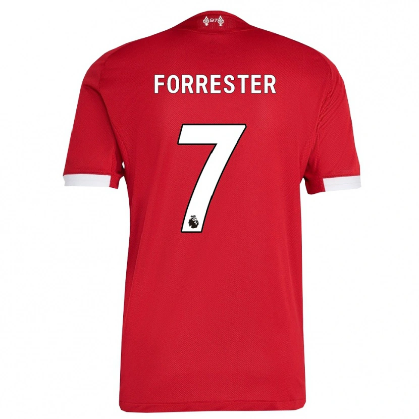 Danxen Damen La'more Forrester #7 Rot Weiß Heimtrikot Trikot 2025/26 T-Shirt