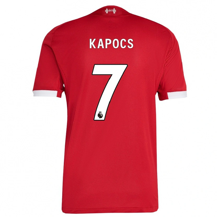 Danxen Damen Cornelia Kapocs #7 Rot Weiß Heimtrikot Trikot 2025/26 T-Shirt